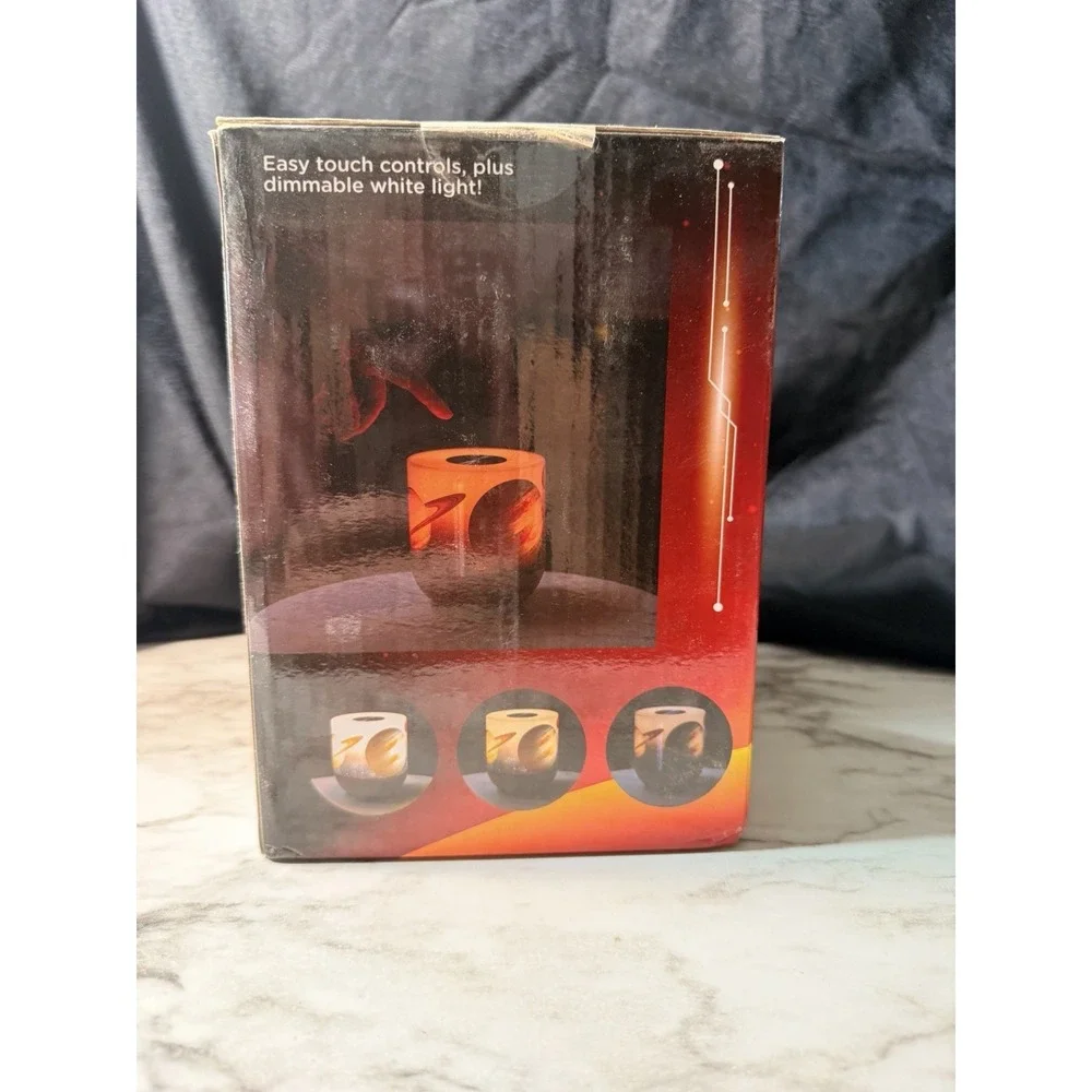 NIB~TABLETOP LAMP COLOR CHANGING LIGHTS 12‎ CHOICES TOUCH CONTROL(2873)